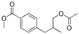 Benzoic acid, 4-[3-(acetyloxy)-2-methylpropyl]-, methyl ester (9CI) CAS#: 170955-22-3