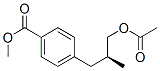 Benzoic acid, 4-[3-(acetyloxy)-2-methylpropyl]-, methyl ester, (S)- (9CI) CAS#: 170955-24-5