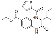 Benzoic acid, 4-[[3-methyl-1-oxo-2-[(2-thienylcarbonyl)amino]pentyl]amino]-, ethyl ester (9CI) CAS#: 334830-28-3