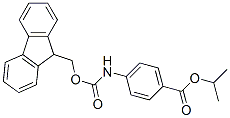 Benzoic acid, 4-[[(9H-fluoren-9-ylmethoxy)carbonyl]amino]-, 1-methylethyl ester (9CI) CAS#: 354551-81-8