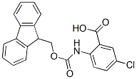 Benzoic acid, 5-chloro-2-[[(9H-fluoren-9-ylmethoxy)carbonyl]amino]- (9CI) CAS#: 332121-90-1