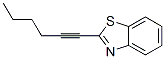 Benzothiazole, 2-(1-hexynyl)- (9CI) CAS#: 330436-78-7
