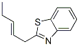 Benzothiazole, 2-(1E)-1-pentenyl- (9CI) CAS#: 171628-32-3