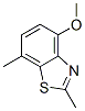 Benzothiazole, 4-methoxy-2,7-dimethyl- (9CI) CAS#: 313374-33-3