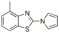 Benzothiazole, 4-methyl-2-(1H-pyrrol-1-yl)- (9CI) CAS#: 383142-57-2