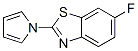 Benzothiazole, 6-fluoro-2-(1H-pyrrol-1-yl)- (9CI) CAS#: 383141-99-9