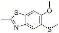 Benzothiazole, 6-methoxy-2-methyl-5-(methylthio)- (9CI) CAS#: 313367-26-9