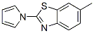 Benzothiazole, 6-methyl-2-(1H-pyrrol-1-yl)- (9CI) CAS#: 383141-97-7