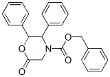 Benzyl 6-oxo-2,3-diphenyl-4-morpholinecarboxylate CAS#: 335159-14-3