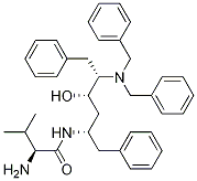 ButanaMide, 2-aMino-N-[(1S,3S,4S)-4-[bis(phenylMethyl)aMino]-3-hydroxy-5-phenyl-1-(phenylMethyl)pentyl]-3-Methyl-, (2S)- CAS#: 330457-56-2