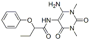 Butanamide,  N-(6-amino-1,2,3,4-tetrahydro-1,3-dimethyl-2,4-dioxo-5-pyrimidinyl)-2-phenoxy- CAS#: 166115-84-0