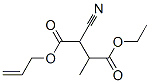 Butanedioic acid, 2-cyano-3-methyl-, 4-ethyl 1-(2-propenyl) ester (9CI) CAS#: 154023-28-6