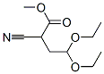 Butanoic acid, 2-cyano-4,4-diethoxy-, methyl ester (9CI) CAS#: 343633-25-0