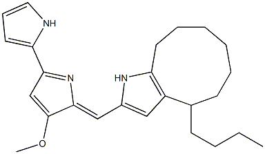 Butylcycloheptylprodigiosin CAS#: 352304-41-7