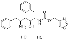 CARBAMIC ACID, [(1S,2S,4S)-4-AMINO-2-HYDROXY-5-PHENYL-1-(PHENYLMETHYL)PENTYL]-, 5-THIAZOLYLMETHYL ESTER, DIHYDROCHLORIDE CAS#: 162990-03-6