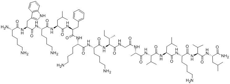 CECROPIN A (1-7)-MELITTIN A (2-9) AMIDE CAS#: 157606-25-2