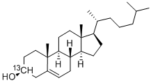CHOLESTEROL-3-13C CAS#: 334974-05-9