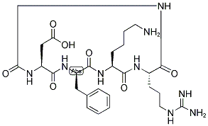 CYCLO (ARG-GLY-ASP-D-PHE-LYS) CAS#: 161552-03-0
