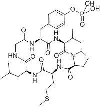 CYCLO(-GLY-TYR(PO3H2)-VAL-PRO-MET-LEU) CAS#: 158778-21-3