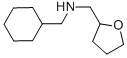 CYCLOHEXYLMETHYL-(TETRAHYDRO-FURAN-2-YLMETHYL)-AMINE CAS#: 356540-19-7
