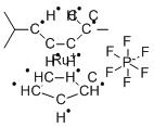 CYCLOPENTADIENYL(P-CYMENE)RUTHENIUM (II) HEXAFLUOROPHOSPHATE, MIN. 98 CAS#: 147831-75-2