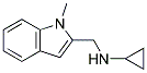 CYCLOPROPYL-(1-METHYL-1H-INDOL-2-YLMETHYL)-AMINE CAS#: 335031-67-9