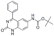 Carbamic acid, (1,2-dihydro-2-oxo-4-phenyl-6-quinazolinyl)-, 1,1-dimethylethyl ester (9CI) CAS#: 333749-41-0