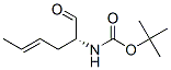 Carbamic acid, [(1R,3E)-1-formyl-3-pentenyl]-, 1,1-dimethylethyl ester (9CI) CAS#: 335386-73-7