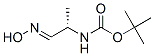 Carbamic acid, [(1S)-2-(hydroxyimino)-1-methylethyl]-, 1,1-dimethylethyl ester CAS#: 149609-81-4