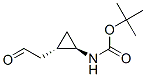 Carbamic acid, [2-(2-oxoethyl)cyclopropyl]-, 1,1-dimethylethyl ester, trans- CAS#: 171550-10-0