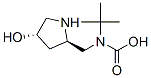 Carbamic acid, [[(2R,4S)-4-hydroxy-2-pyrrolidinyl]methyl]-, 1,1-dimethylethyl CAS#: 336192-13-3