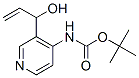 Carbamic acid, [3-(1-hydroxy-2-propenyl)-4-pyridinyl]-, 1,1-dimethylethyl ester (9CI) CAS#: 352667-83-5