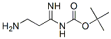 Carbamic acid, (3-amino-1-iminopropyl)-, 1,1-dimethylethyl ester (9CI) CAS#: 343853-56-5