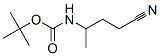 Carbamic acid, (3-cyano-1-methylpropyl)-, 1,1-dimethylethyl ester (9CI) CAS#: 172833-24-8
