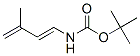 Carbamic acid, (3-methyl-1,3-butadienyl)-, 1,1-dimethylethyl ester (9CI) CAS#: 157372-90-2