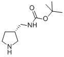 Carbamic acid, (3-pyrrolidinylmethyl)-, 1,1-dimethylethyl ester, (S)- (9CI) CAS#: 173340-26-6