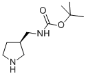 Carbamic acid, [(3R)-3-pyrrolidinylmethyl]-, 1,1-dimethylethyl ester (9CI) CAS#: 173340-25-5