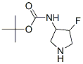 Carbamic acid, (4-fluoro-3-pyrrolidinyl)-, 1,1-dimethylethyl ester (9CI) CAS#: 351369-12-5