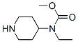 Carbamic  acid,  ethyl-4-piperidinyl-,  methyl  ester  (9CI) CAS#: 313501-77-8