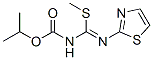 Carbamic  acid,  [(methylthio)(2-thiazolylimino)methyl]-,  1-methylethyl  ester  (9CI) CAS#: 41227-82-1