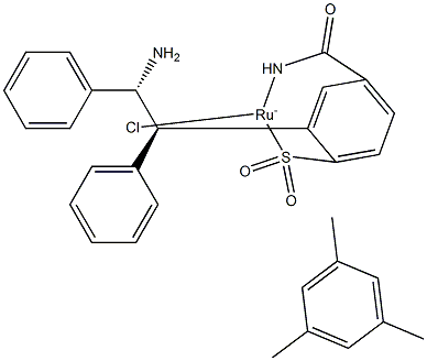 Chloro{[(1R,2R)-(-)-2-amino-1,2-diphenylethyl](4-toluenesulfonyl)amido}(mesitylene)ruthenium(II), min. 90% RuCl[(R,R)-Tsdpen(mesitylene) CAS#: 174813-82-2