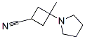 Cyclobutanecarbonitrile, 3-methyl-3-(1-pyrrolidinyl)- (9CI) CAS#: 343788-26-1