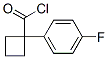 Cyclobutanecarbonyl chloride, 1-(4-fluorophenyl)- (9CI) CAS#: 151157-29-8