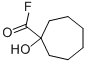 Cycloheptanecarbonyl fluoride, 1-hydroxy- (9CI) CAS#: 42887-58-1