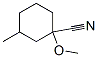 Cyclohexanecarbonitrile, 1-methoxy-3-methyl- (9CI) CAS#: 326487-76-7