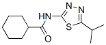 Cyclohexanecarboxamide, N-[5-(1-methylethyl)-1,3,4-thiadiazol-2-yl]- (9CI) CAS#: 353467-82-0