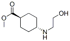 Cyclohexanecarboxylic acid, 4-[(2-hydroxyethyl)amino]-, methyl ester, trans- (9CI) CAS#: 160132-89-8