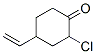 Cyclohexanone, 2-chloro-4-ethenyl- CAS#: 157474-54-9