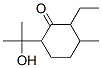 Cyclohexanone, 2-ethyl-6-(1-hydroxy-1-methylethyl)-3-methyl- CAS#: 165327-19-5
