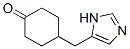 Cyclohexanone, 4-(1H-imidazol-5-ylmethyl)- CAS#: 317338-52-6